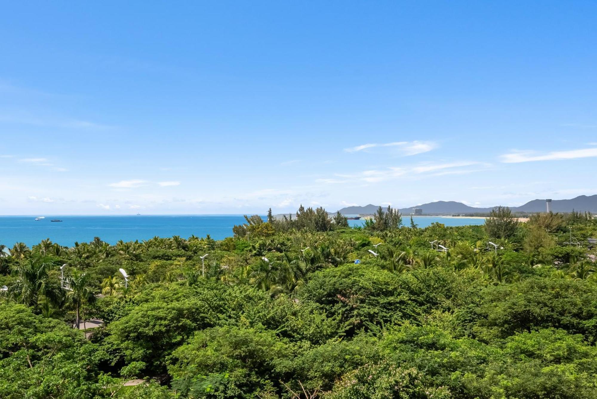 Puhai Sea View Apt By Hailan Tour At Sanya Yazhou Bay#Only 100 Meters To Beach And Sea Swimming Area المظهر الخارجي الصورة
